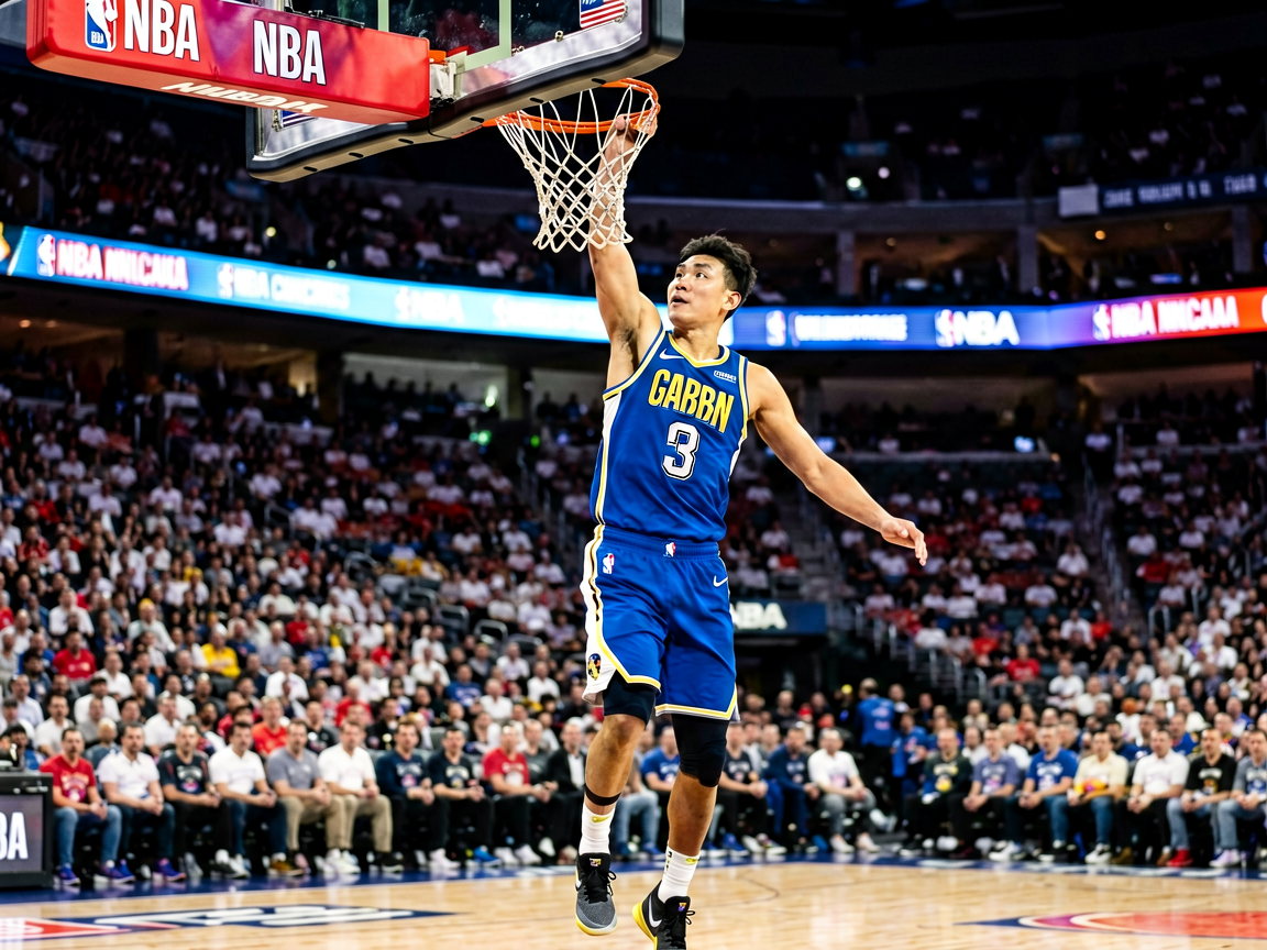 NBA赛场精彩扣篮画面，678体育NBA专题内容